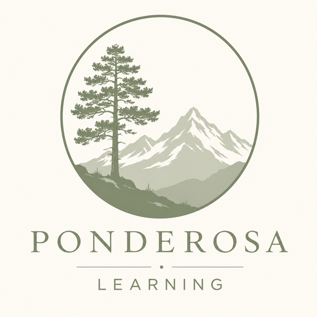Ponderosa Learning logo